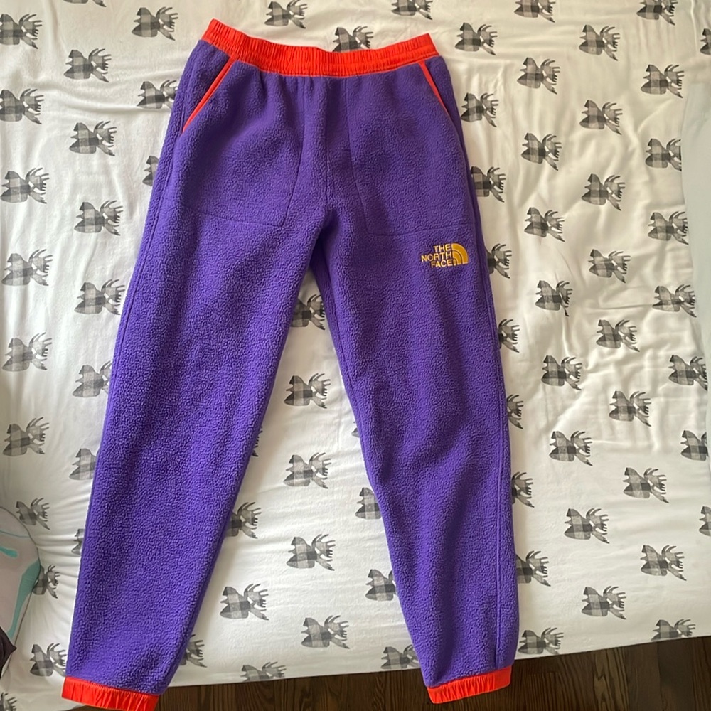 North face kids fleece pants